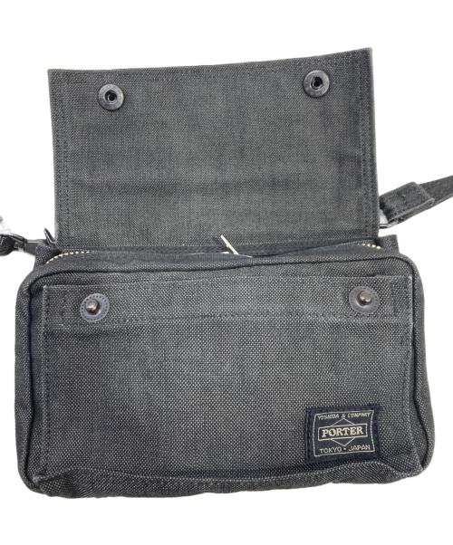 PORTER（ポーター）PORTER (ポーター) ショルダーバッグ グレーの古着・服飾アイテム