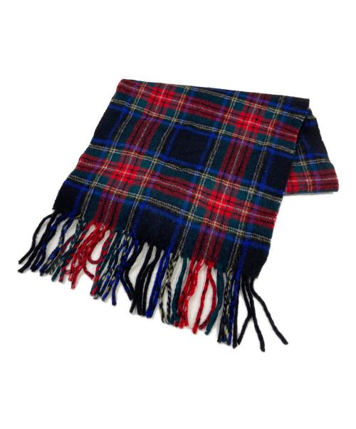 JOHNSTONS OF ELGIN（ジョンストンズオブエルガン）JOHNSTONS OF ELGIN (ジョンストンズオブエルガン) カシミヤストール ブラックの古着・服飾アイテム