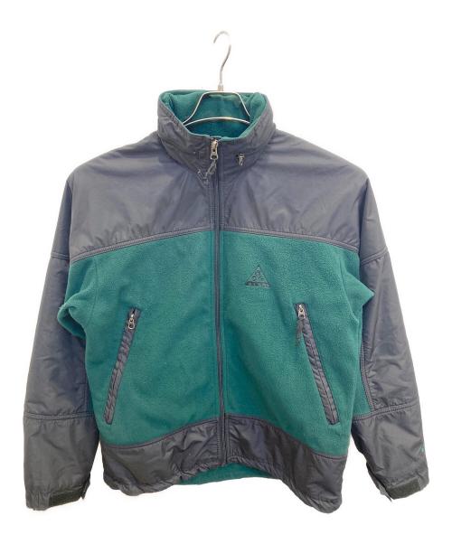 NIKE ACG（ナイキエーシージー）NIKE ACG (ナイキエーシージー) フリースジャケット グリーン サイズ:Sの古着・服飾アイテム
