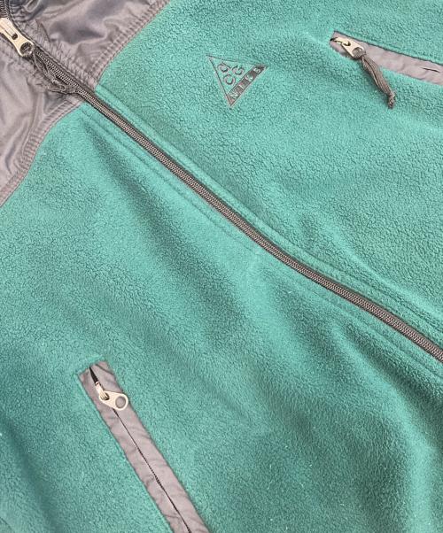 NIKE ACG（ナイキエーシージー）NIKE ACG (ナイキエーシージー) フリースジャケット グリーン サイズ:Sの古着・服飾アイテム