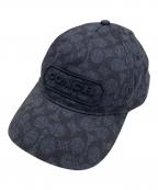 COACHコーチ）の古着「Signature Baseball Cap」｜ブラック