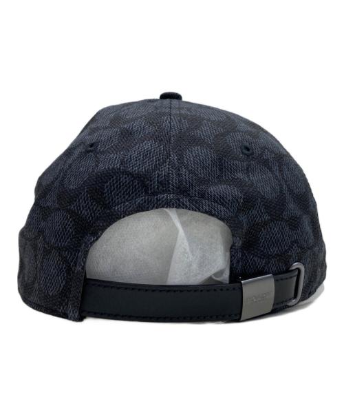 COACH（コーチ）COACH (コーチ) Signature Baseball Cap ブラックの古着・服飾アイテム