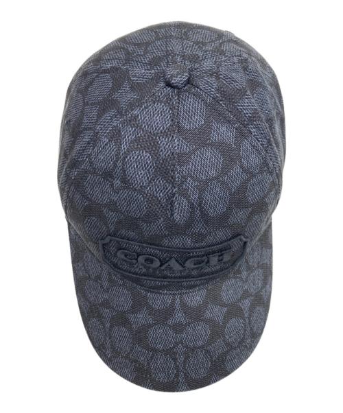 COACH（コーチ）COACH (コーチ) Signature Baseball Cap ブラックの古着・服飾アイテム