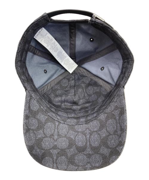 COACH（コーチ）COACH (コーチ) Signature Baseball Cap ブラックの古着・服飾アイテム