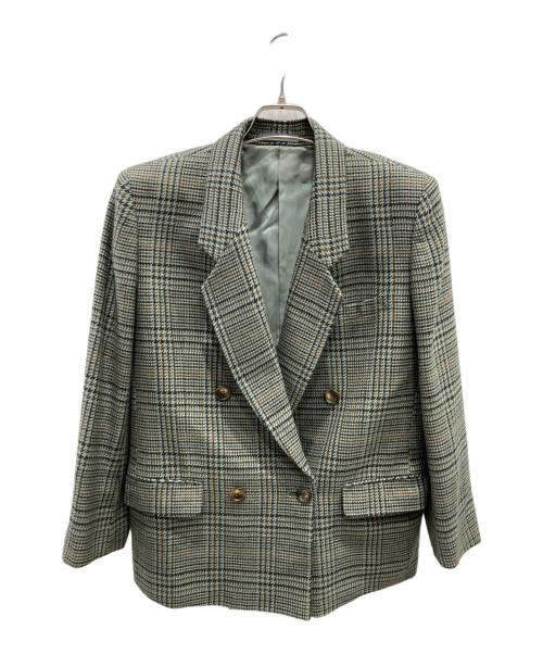 Burberry's（バーバリー）Burberry's (バーバリーズ) テーラードジャケット グレー サイズ:7ARの古着・服飾アイテム