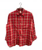 SHINYA KOZUKAシンヤコズカ）の古着「HIS SHIRT」｜レッド