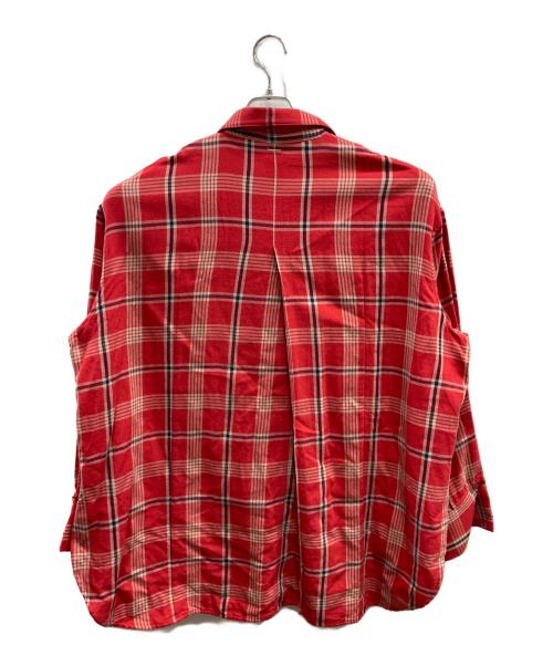 SHINYA KOZUKA（シンヤコズカ）SHINYA KOZUKA (シンヤコズカ) HIS SHIRT レッド サイズ:Sの古着・服飾アイテム