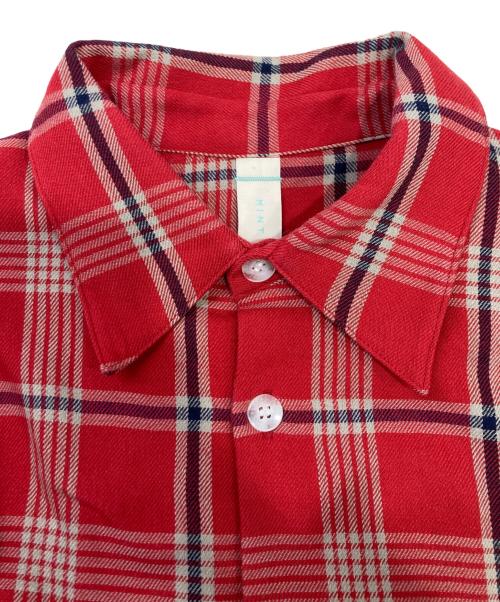 SHINYA KOZUKA（シンヤコズカ）SHINYA KOZUKA (シンヤコズカ) HIS SHIRT レッド サイズ:Sの古着・服飾アイテム