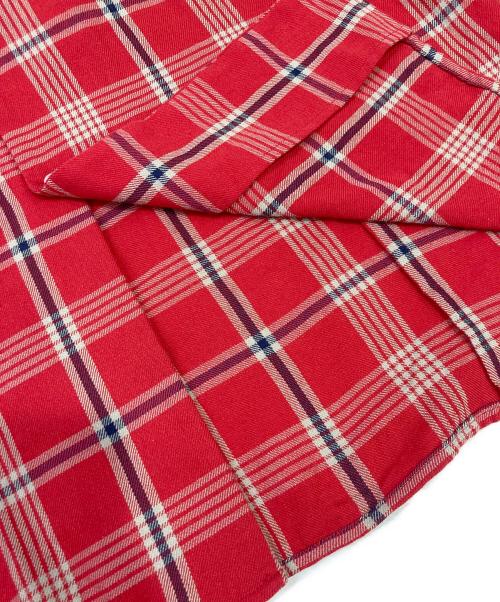 SHINYA KOZUKA（シンヤコズカ）SHINYA KOZUKA (シンヤコズカ) HIS SHIRT レッド サイズ:Sの古着・服飾アイテム