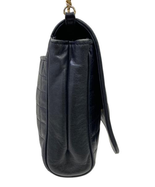 CELINE（セリーヌ）CELINE (セリーヌ) チェーンショルダーバッグ ブラックの古着・服飾アイテム