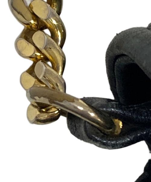 CELINE（セリーヌ）CELINE (セリーヌ) チェーンショルダーバッグ ブラックの古着・服飾アイテム