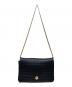 CELINE (セリーヌ) チェーンショルダーバッグ ブラック：25000円
