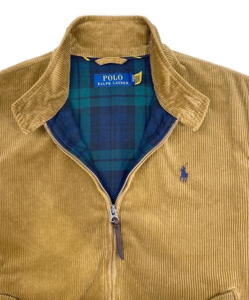 POLO RALPH LAUREN（ポロ・ラルフローレン）POLO RALPH LAUREN (ポロ・ラルフローレン) コーデュロイハリントンジャケット ブラウン サイズ:Sの古着・服飾アイテム