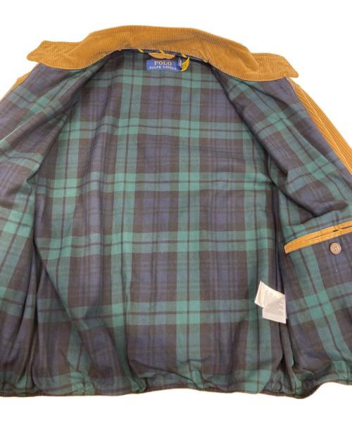 POLO RALPH LAUREN（ポロ・ラルフローレン）POLO RALPH LAUREN (ポロ・ラルフローレン) コーデュロイハリントンジャケット ブラウン サイズ:Sの古着・服飾アイテム