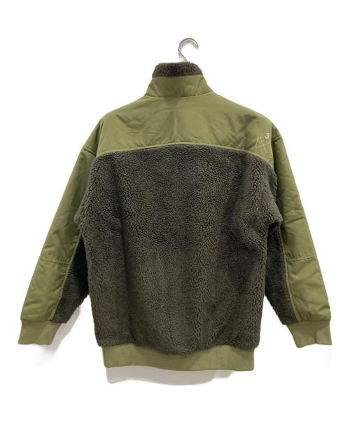 adidas（アディダス）adidas (アディダス) ボアジャケット カーキ サイズ:S 未使用品の古着・服飾アイテム