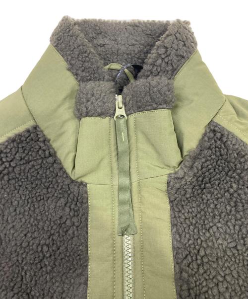 adidas（アディダス）adidas (アディダス) ボアジャケット カーキ サイズ:S 未使用品の古着・服飾アイテム