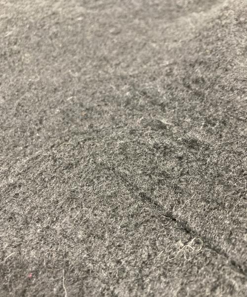 OHGA（オオガ）OHGA (オオガ) スフレウールニットカットソー ブラック サイズ:FREEの古着・服飾アイテム