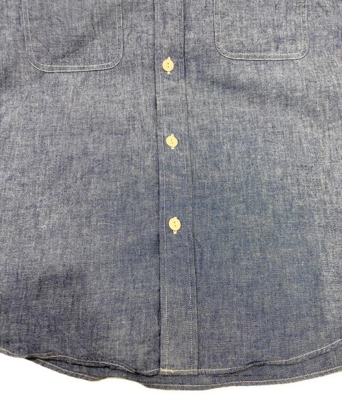 SUGAR CANE（シュガーケーン）SUGAR CANE (シュガーケーン) シャンブレーシャツ ネイビー サイズ:Mの古着・服飾アイテム