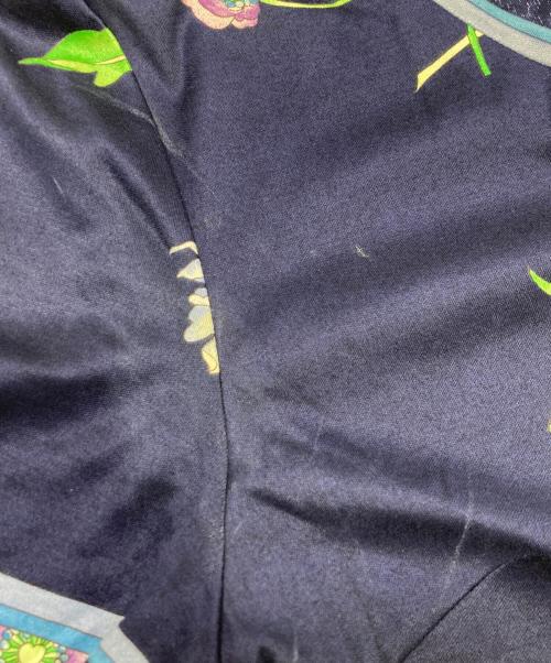 LEONARD（レオナール）LEONARD (レオナール) 半袖ワンピース ネイビー サイズ:Lの古着・服飾アイテム