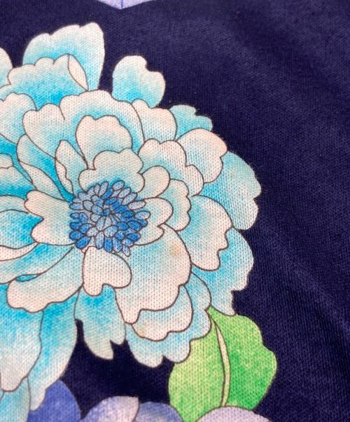 LEONARD（レオナール）LEONARD (レオナール) 半袖ワンピース ネイビー サイズ:Lの古着・服飾アイテム