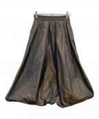 IENAイエナ）の古着「タフタバルーンスカート」｜ブラウン