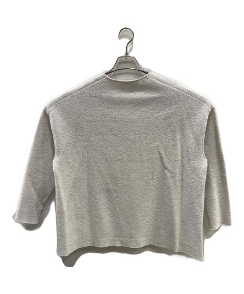 BEARDSLEY（ビアズリー）BEARDSLEY (ビアズリー) ウール圧縮プルオーバー グレー サイズ:FREEの古着・服飾アイテム