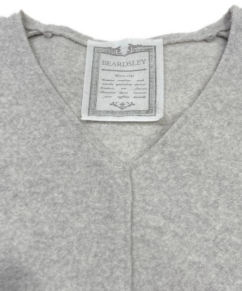 BEARDSLEY（ビアズリー）BEARDSLEY (ビアズリー) ウール圧縮プルオーバー グレー サイズ:FREEの古着・服飾アイテム