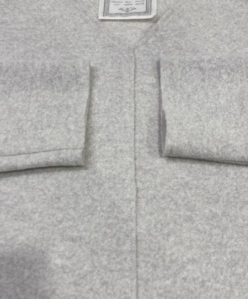 BEARDSLEY（ビアズリー）BEARDSLEY (ビアズリー) ウール圧縮プルオーバー グレー サイズ:FREEの古着・服飾アイテム