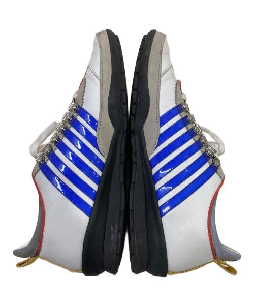 DSQUARED2（ディースクエアード）DSQUARED2 (ディースクエアード) スニーカー ホワイト サイズ:43の古着・服飾アイテム