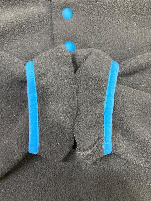 Patagonia（パタゴニア）Patagonia (パタゴニア) Lightweight Synchilla Snap-T Pullover ブラック×スカイブルー サイズ:Mの古着・服飾アイテム