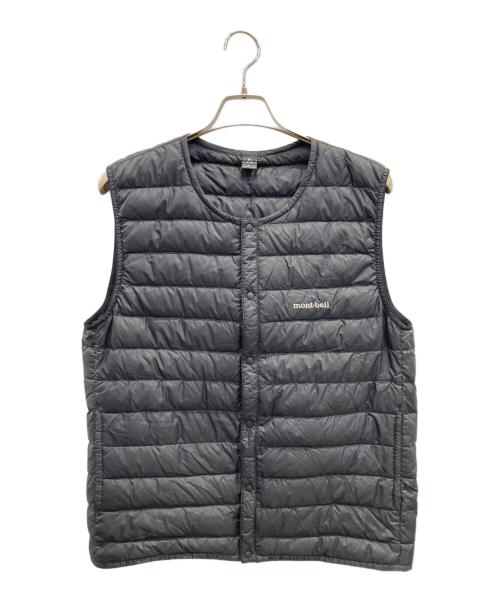 mont-bell（モンベル）mont-bell (モンベル) ダウンベスト ブラック サイズ:Ｌの古着・服飾アイテム