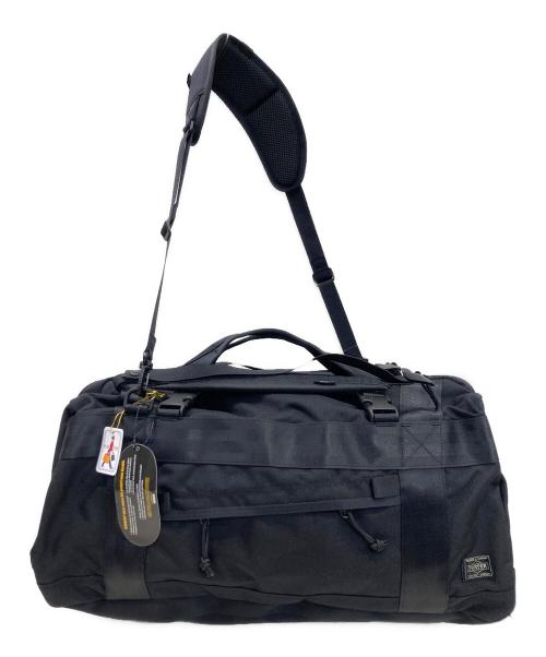 PORTER（ポーター）PORTER (ポーター) BOOTH PACK 3WAY DUFFLE BAG ブラック 未使用品の古着・服飾アイテム