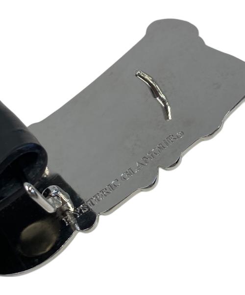 Hysteric Glamour（ヒステリックグラマー）Hysteric Glamour (ヒステリックグラマー) スタッズロゴベルト ブラック×シルバーの古着・服飾アイテム