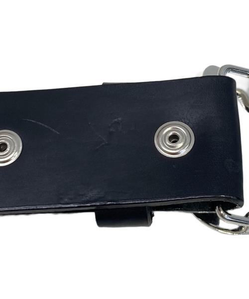 Hysteric Glamour（ヒステリックグラマー）Hysteric Glamour (ヒステリックグラマー) スタッズロゴベルト ブラック×シルバーの古着・服飾アイテム