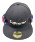 New Era (ニューエラ) Supreme (シュプリーム) Knit Rib Box Logo Cap ブラック サイズ:7 1/2：7000円