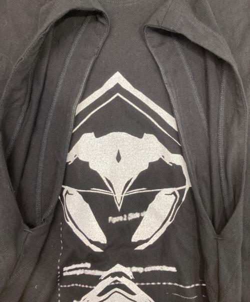 JULIUS（ユリウス）JULIUS (ユリウス) ノースリーブロングカットソー ブラック サイズ:4の古着・服飾アイテム