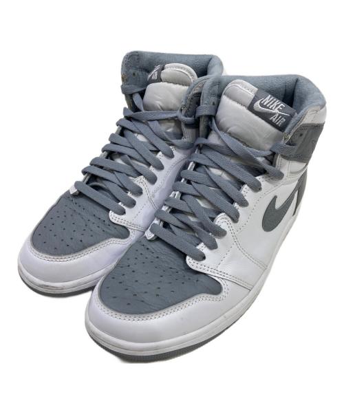 NIKE（ナイキ）NIKE (ナイキ) スニーカー グレー×ホワイト サイズ:26の古着・服飾アイテム