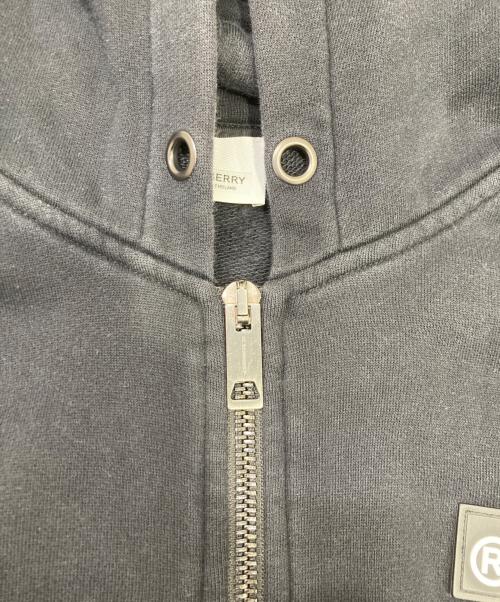 BURBERRY LONDON（バーバリーロンドン）BURBERRY LONDON (バーバリーロンドン) ヴィンテージチェック スウェットプルオーバーパーカー ブラック サイズ:Mの古着・服飾アイテム