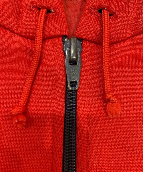 adidas（アディダス）adidas (アディダス) フーデッドトラックジャケット レッド サイズ:Lの古着・服飾アイテム