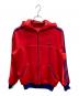 adidas（アディダス）の古着「フーデッドトラックジャケット」｜レッド