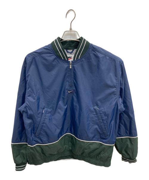 NIKE（ナイキ）NIKE (ナイキ) ハーフジップジャケット ネイビー サイズ:Mの古着・服飾アイテム