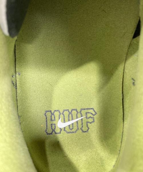 NIKE（ナイキ）NIKE (ナイキ) HUF (ハフ) スニーカー グレー サイズ:27㎝の古着・服飾アイテム
