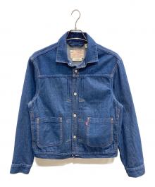 LEVI'S PReMIUM（リーバイス プレミアム）の古着「ヴィンテージ プリーツ トラッカージャケット」｜インディゴ