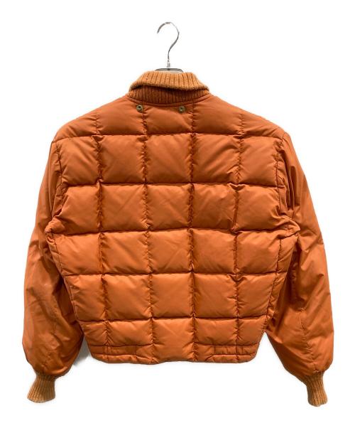 TEMPCO（テンプコ）TEMPCO (テンプコ) ダウンジャケット オレンジ サイズ:Mの古着・服飾アイテム