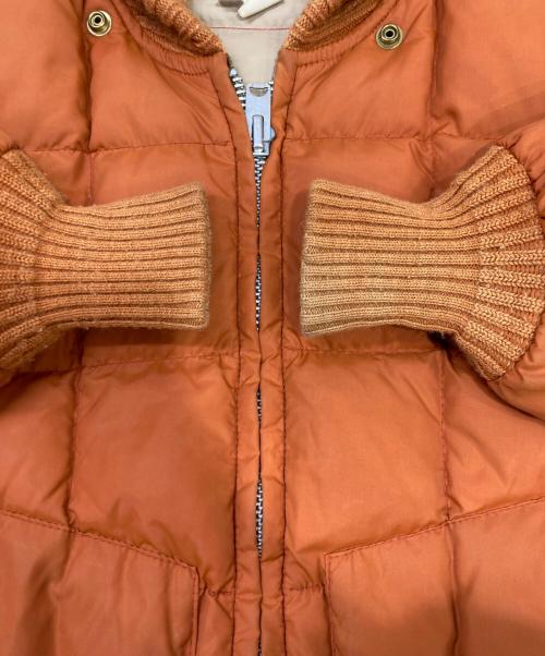 TEMPCO（テンプコ）TEMPCO (テンプコ) ダウンジャケット オレンジ サイズ:Mの古着・服飾アイテム