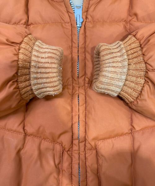 TEMPCO（テンプコ）TEMPCO (テンプコ) ダウンジャケット オレンジ サイズ:Mの古着・服飾アイテム