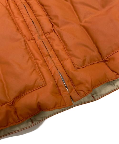 TEMPCO（テンプコ）TEMPCO (テンプコ) ダウンジャケット オレンジ サイズ:Mの古着・服飾アイテム
