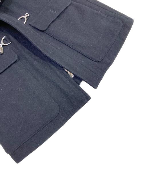 BURBERRY BLACK LABEL（バーバリーブラックレーベル）BURBERRY BLACK LABEL (バーバリーブラックレーベル) ノヴァチェックダッフルコート ブラック サイズ:Mの古着・服飾アイテム