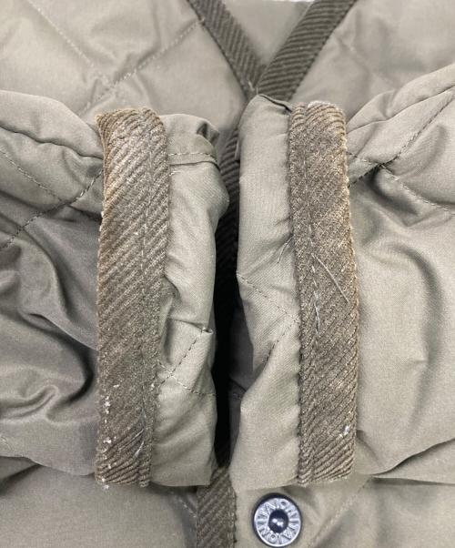 TAION（タイオン）TAION (タイオン) キルティングダウンコート オリーブ サイズ:Mの古着・服飾アイテム