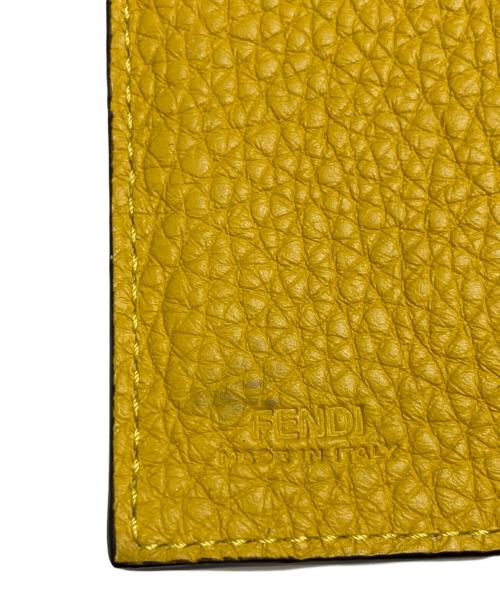 FENDI（フェンディ）FENDI (フェンディ) カードケース イエローの古着・服飾アイテム